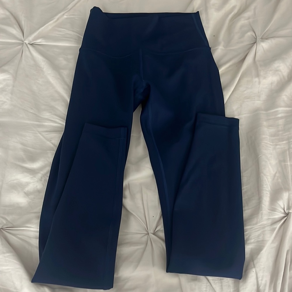 Navy Lululemon Leggings High Waisted